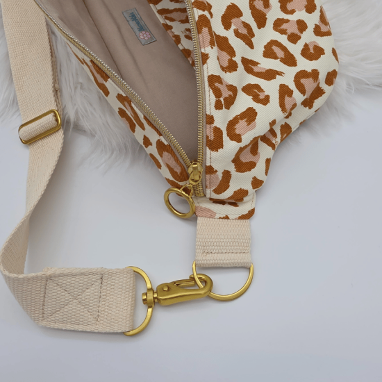 Bauchladen - Leony - Beige Braun - Groß